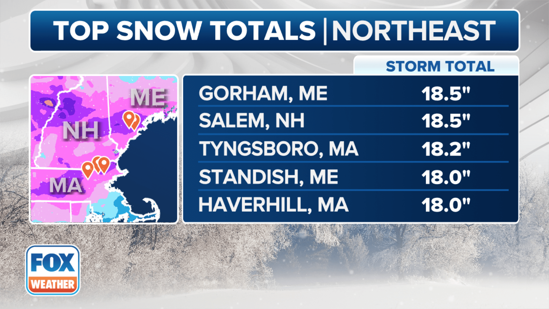 Nor'easter live tracker Latest forecast, live radar, snowfall totals